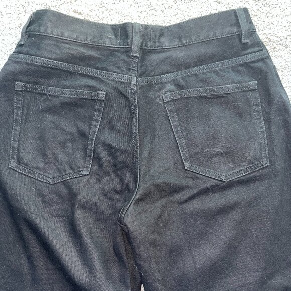 COS BARREL JEANS IN WASHED BLACK - 5 POCKET BUTTON FLY - WOMEN'S SIZE 32R - EUC - Picture 5 of 15